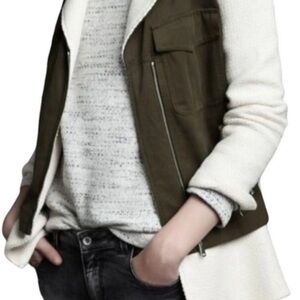 Zara Trafaluc Mixed Media Jacket